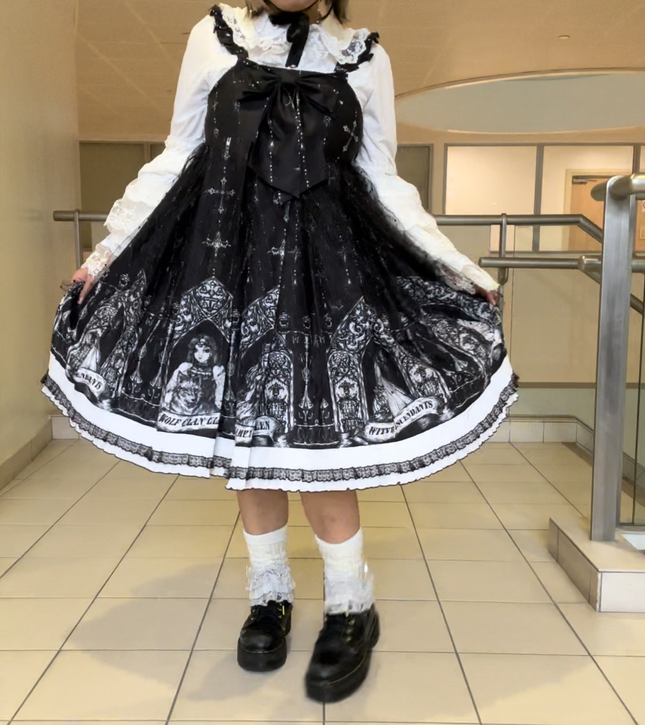 Gothic JSK Lolita EGL Black Dress