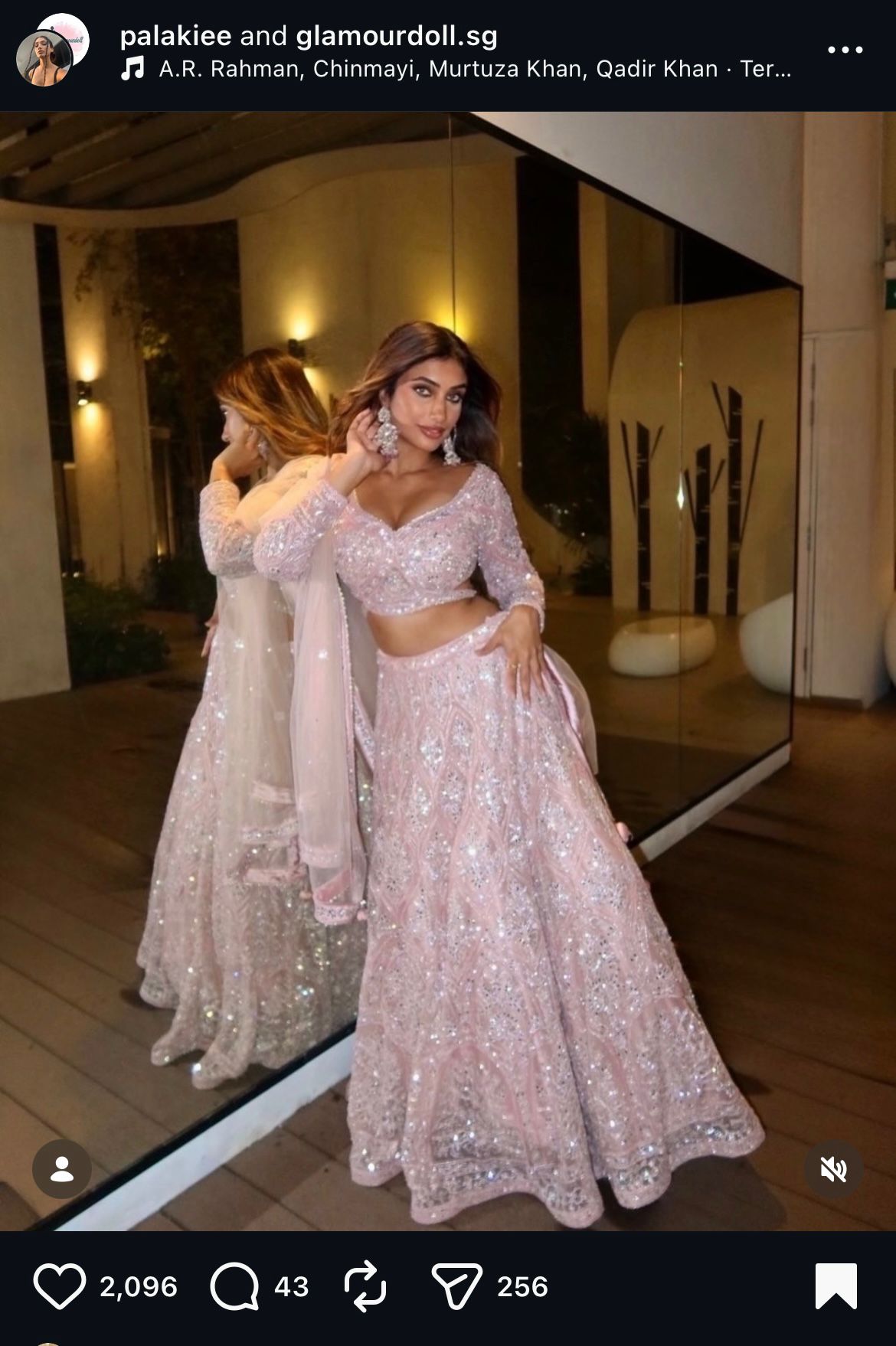 Glamourdoll  Indian outfits on rent
