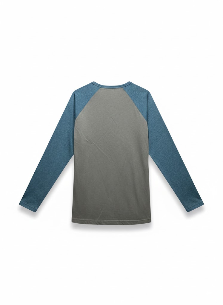 Navy & Navy Basic Long Sleeve Shirt - Photo 2