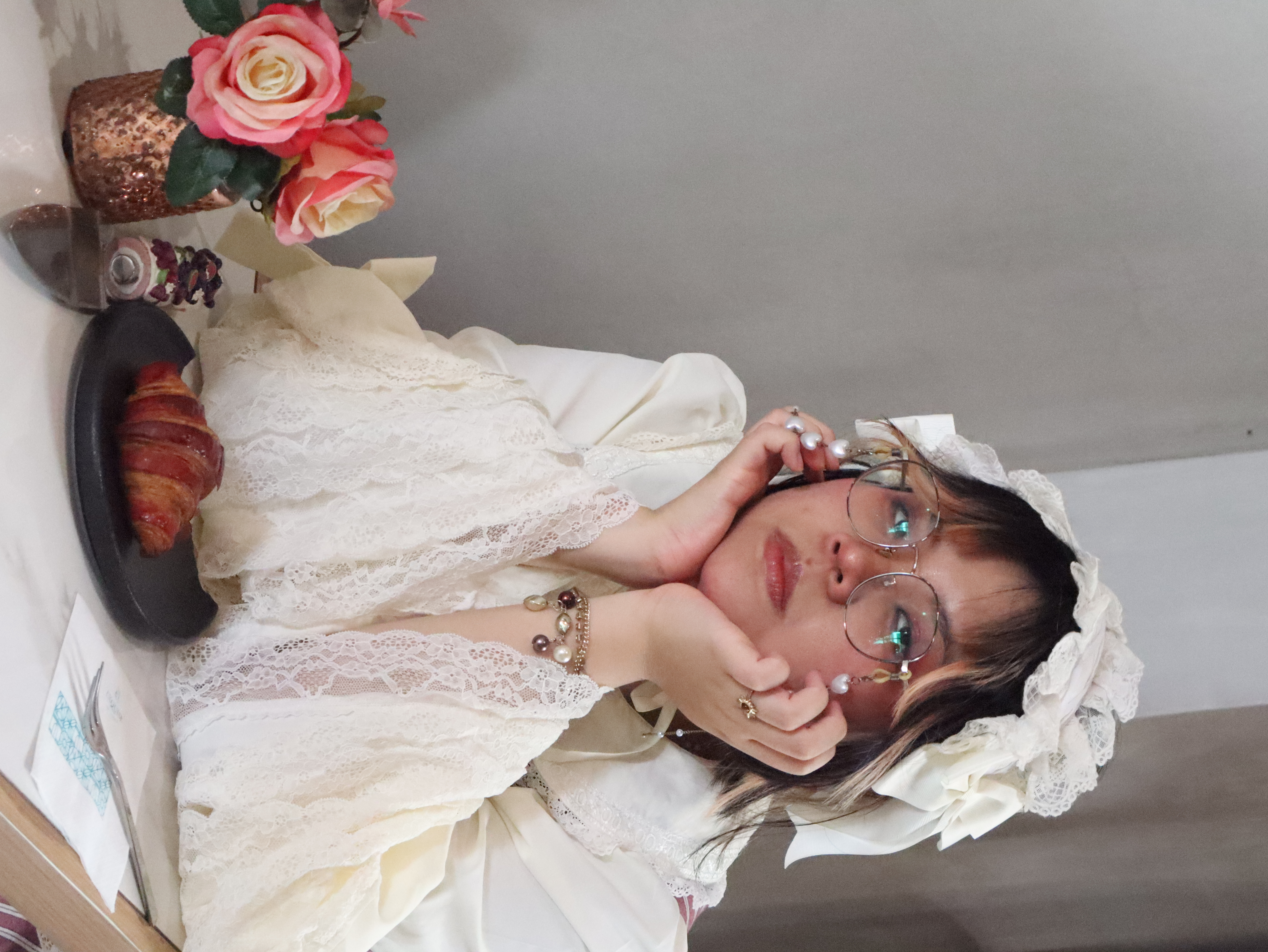 Lolita EGL Cream Princess Blouse - Photo 5
