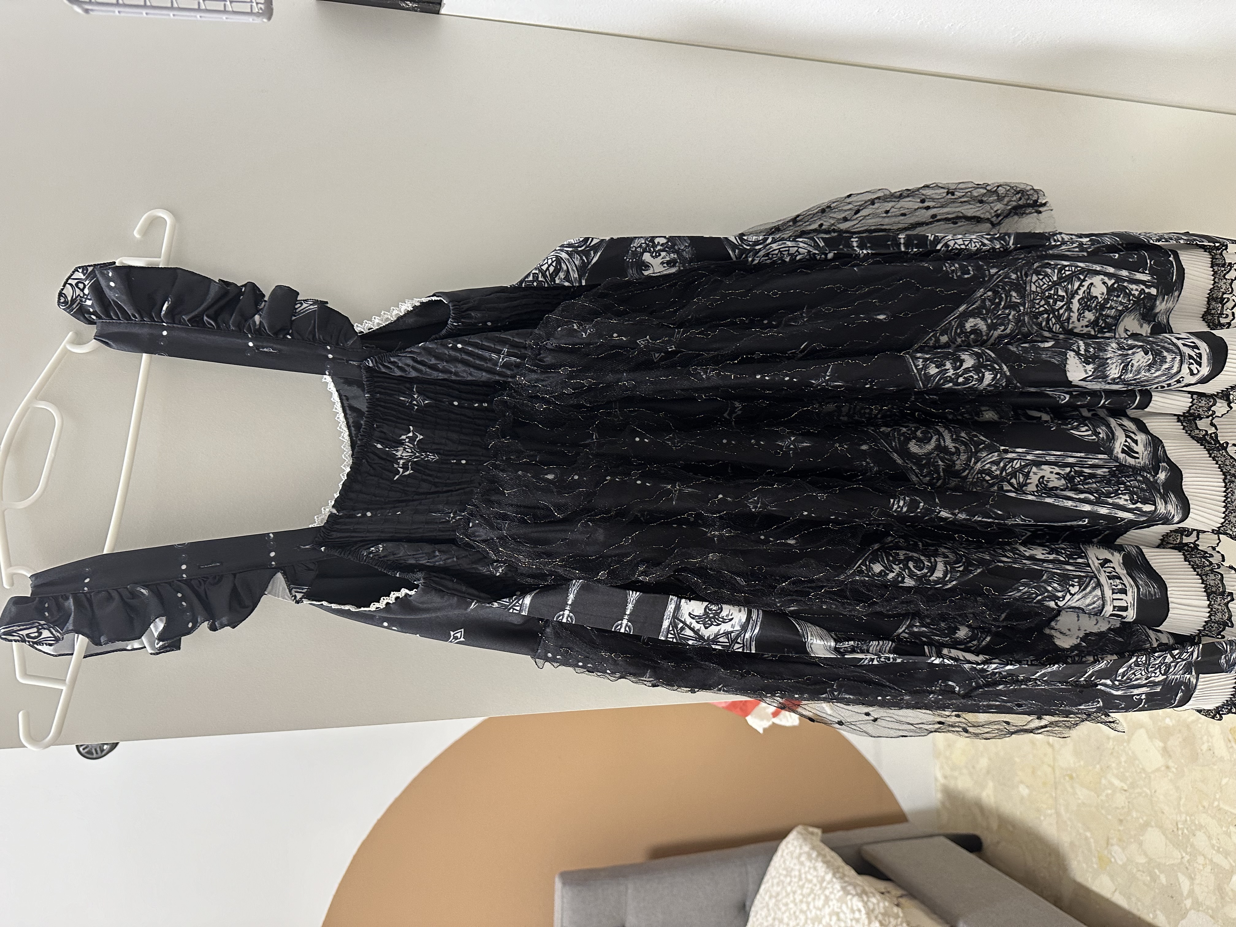 Gothic JSK Lolita EGL Black Dress - Photo 6