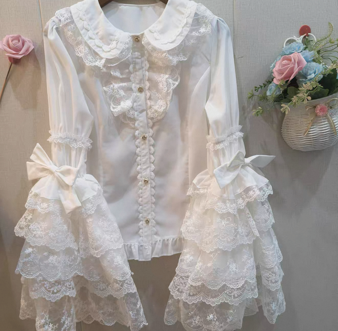White Lolita EGL Blouse Princess Prince