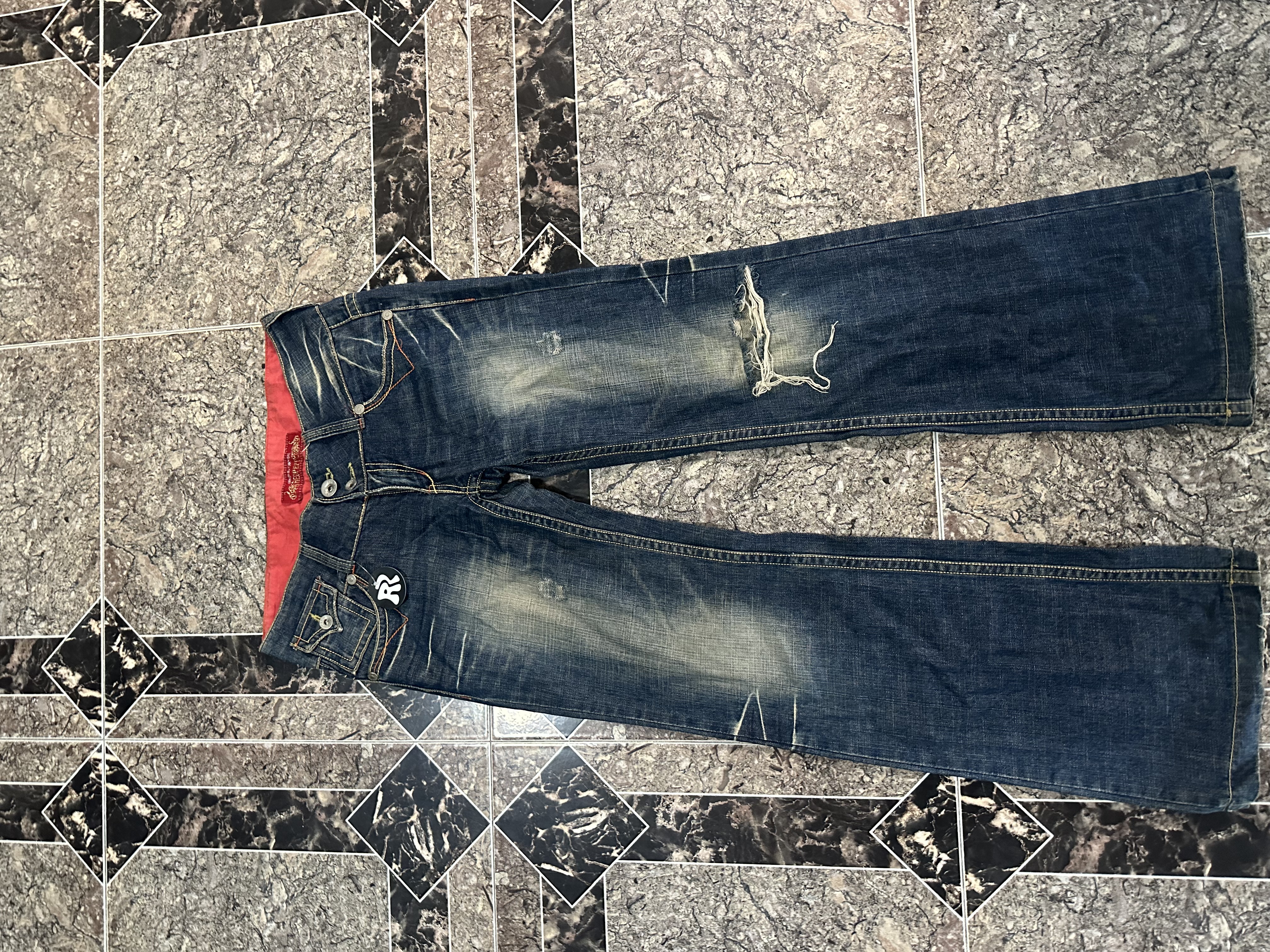 Vintage Red Pepper Jeans