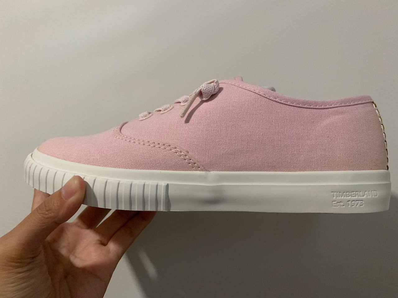 Timberland Timberland Newport Bay Oxford Pink Canvas Shoes (Size 5.5) - Photo 2