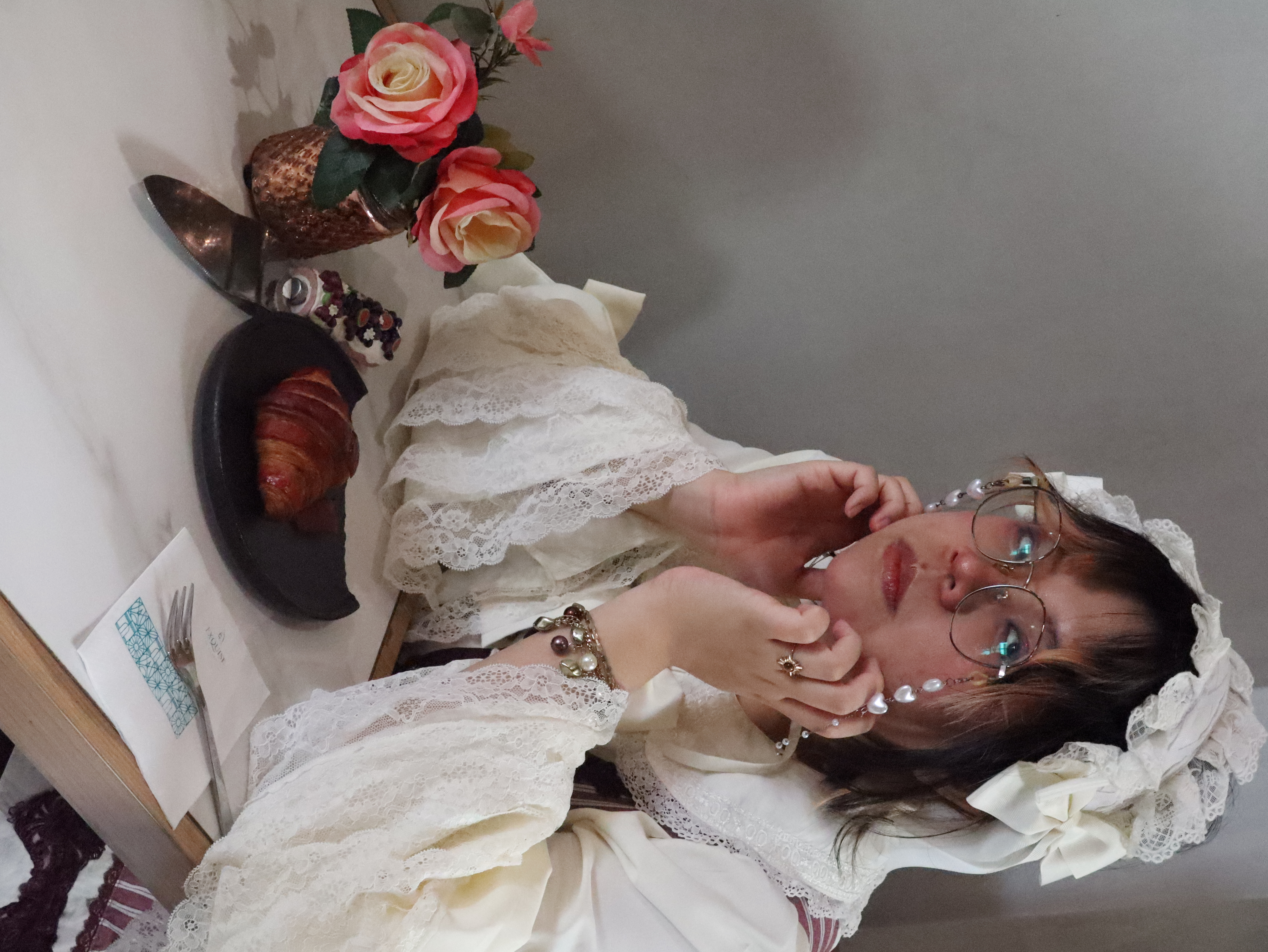 Lolita EGL Cream Princess Blouse - Photo 6