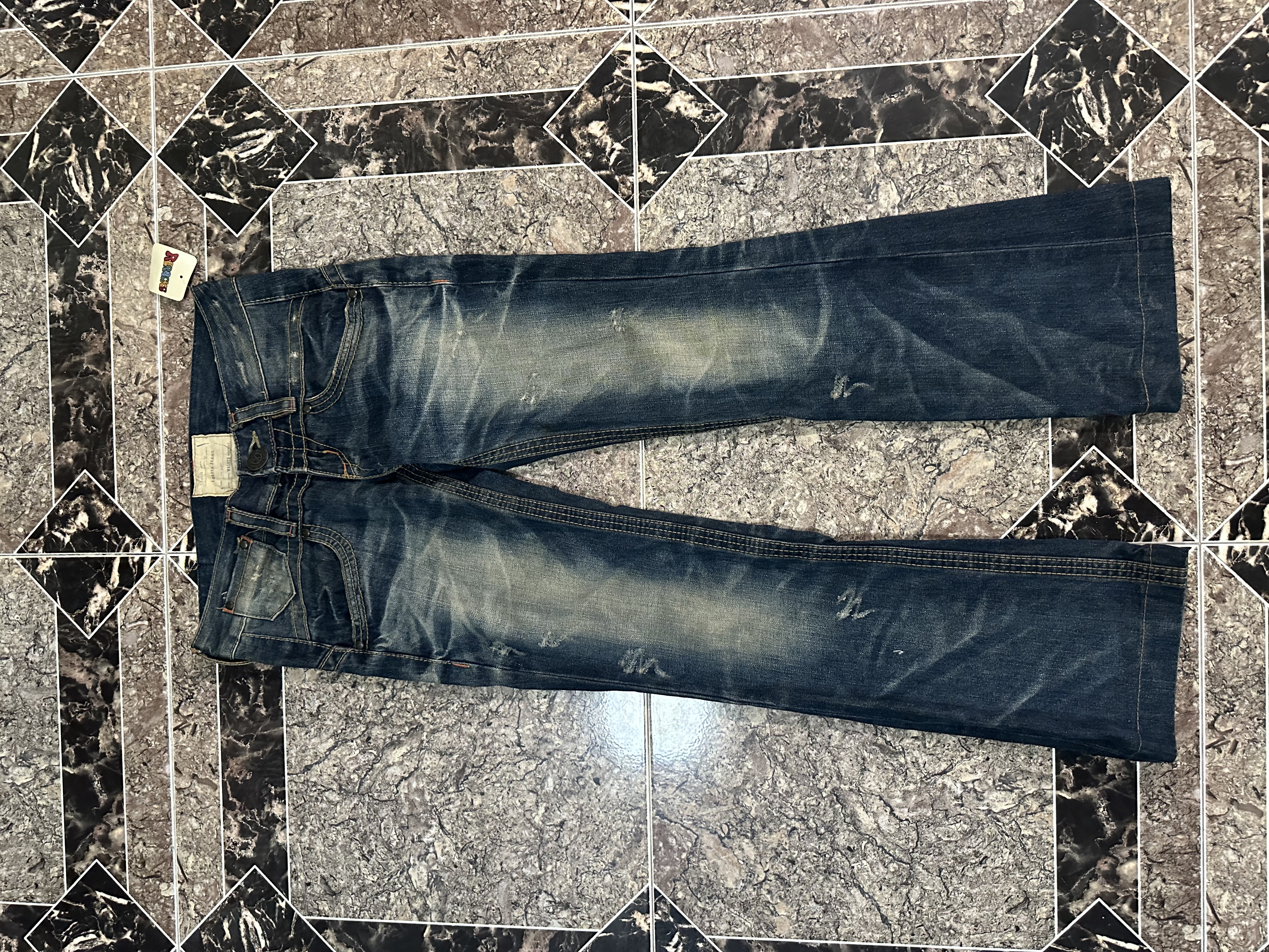 Lolita Vintage Lolita Bootcut Denim Jeans - Photo 2