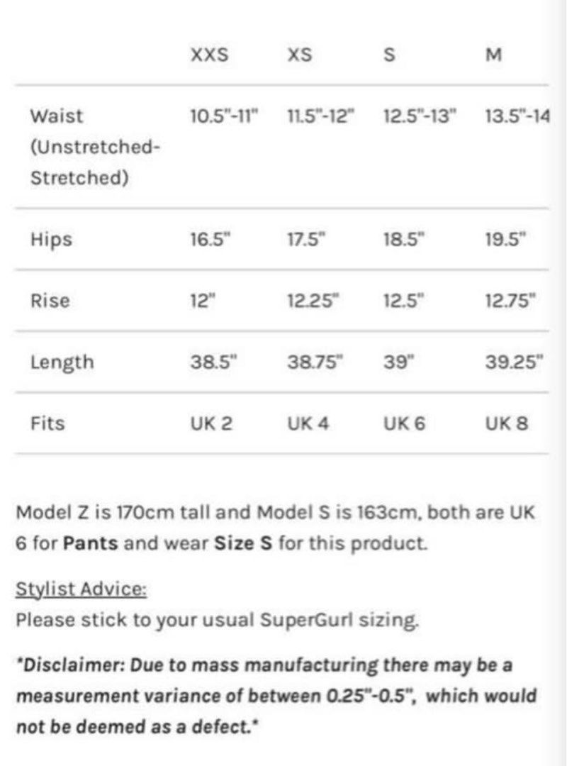 SUPERGURL SUPERGURL STRAIGHTFORWARD PANTS BLACK - Photo 2