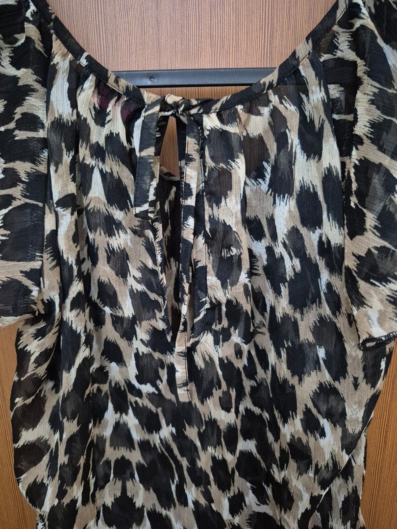 Miss Selfridge Chic Miss Selfridge Leopard Print Top - Photo 5