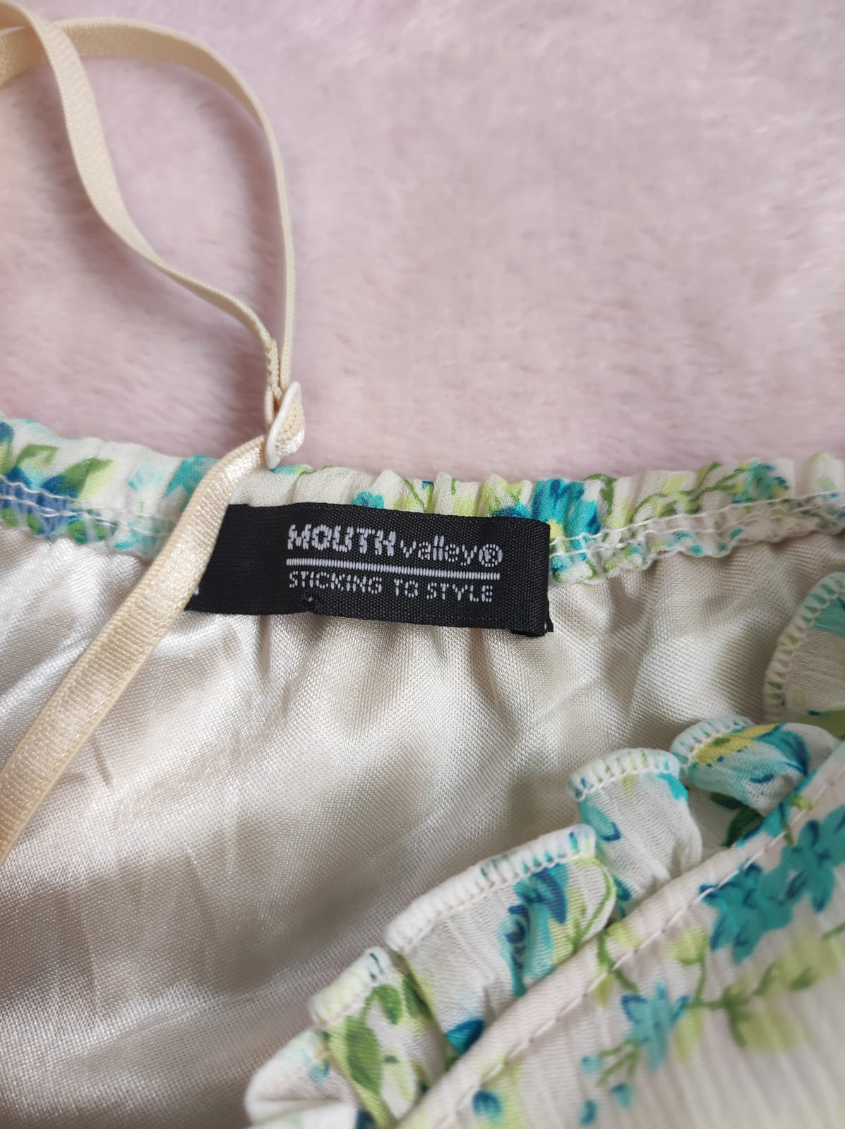 Floral Cottagecore Mini Slip Dress - Photo 4