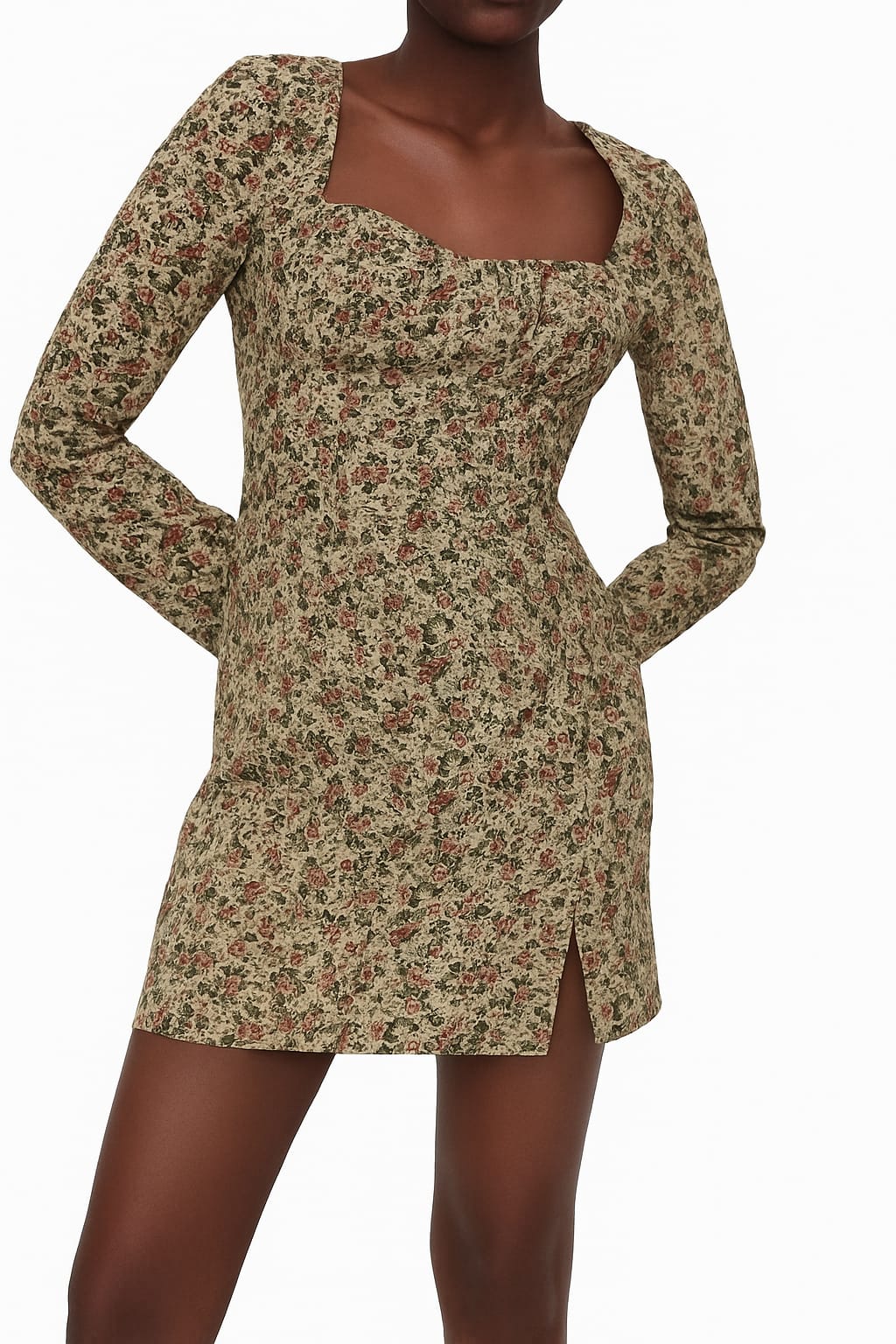 ZARA Floral Print Dress (M)