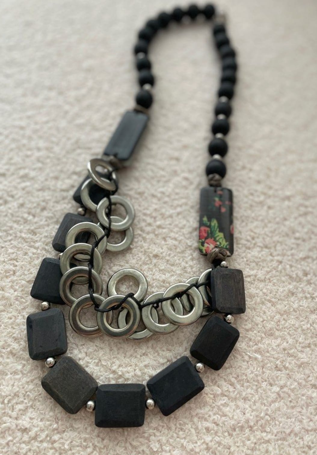 Boho Chic Beaded Necklace