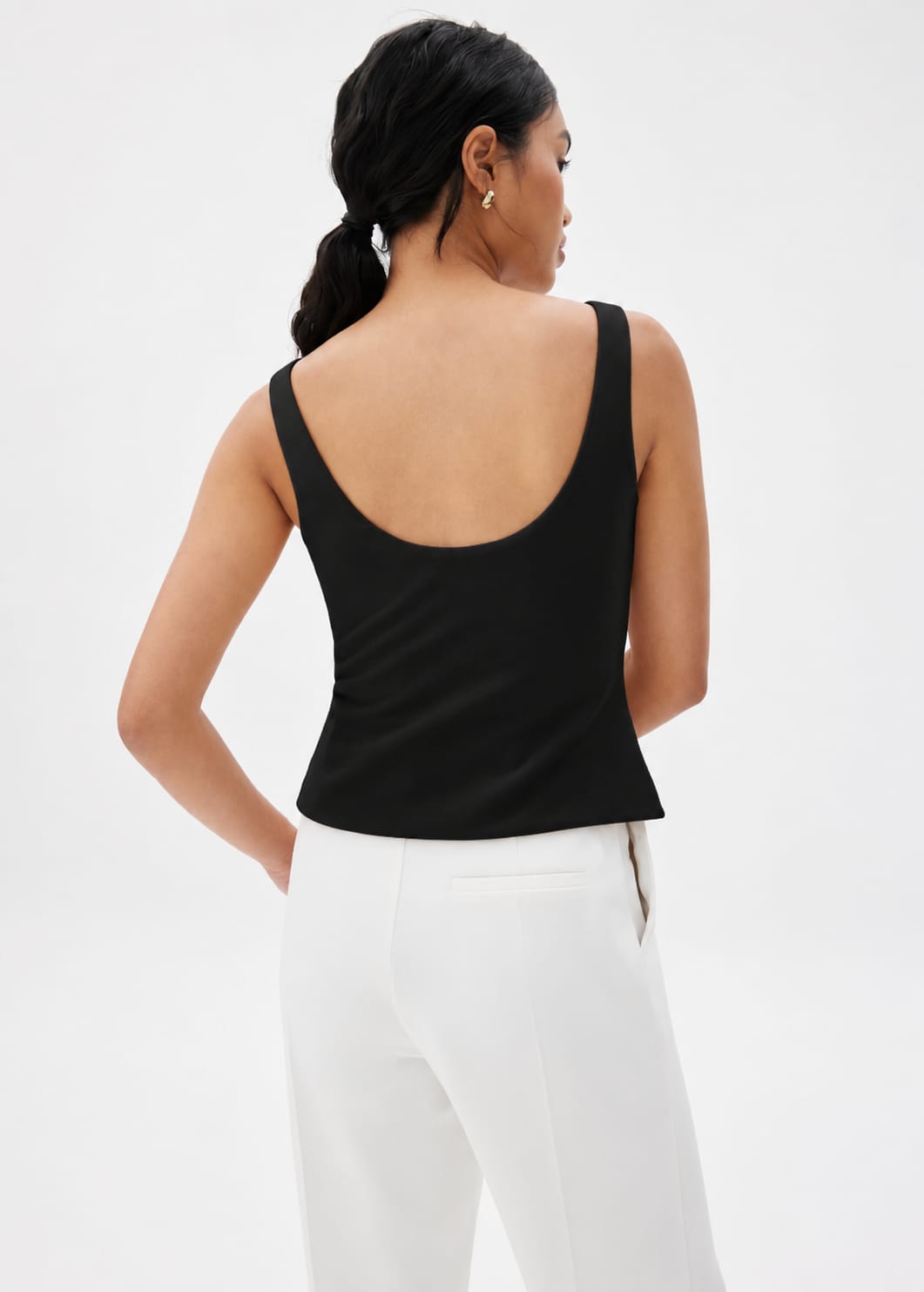 Love, Bonito Love Bonito BraFree Natalia Scoop Neck Fitted Top - Photo 2