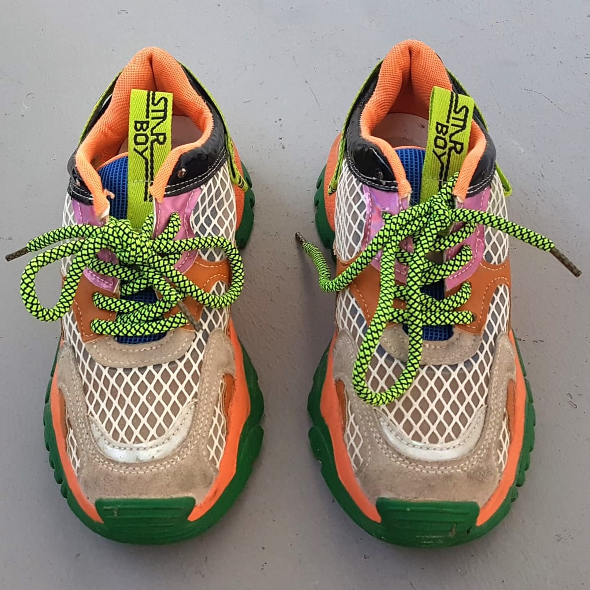 STNR STNR Chunky Designer Shoes, Cool Steve Madden Model, Cosmopolitan, US 7, UK 5, EU 38, CM 235, Sleek Colorful Sneakers, Sporty, Active Lifestyle, Streetwise, Pop Culture, Urban Style, Sophistication, Cult Street Fashion, Timeless Appeal - Photo 7