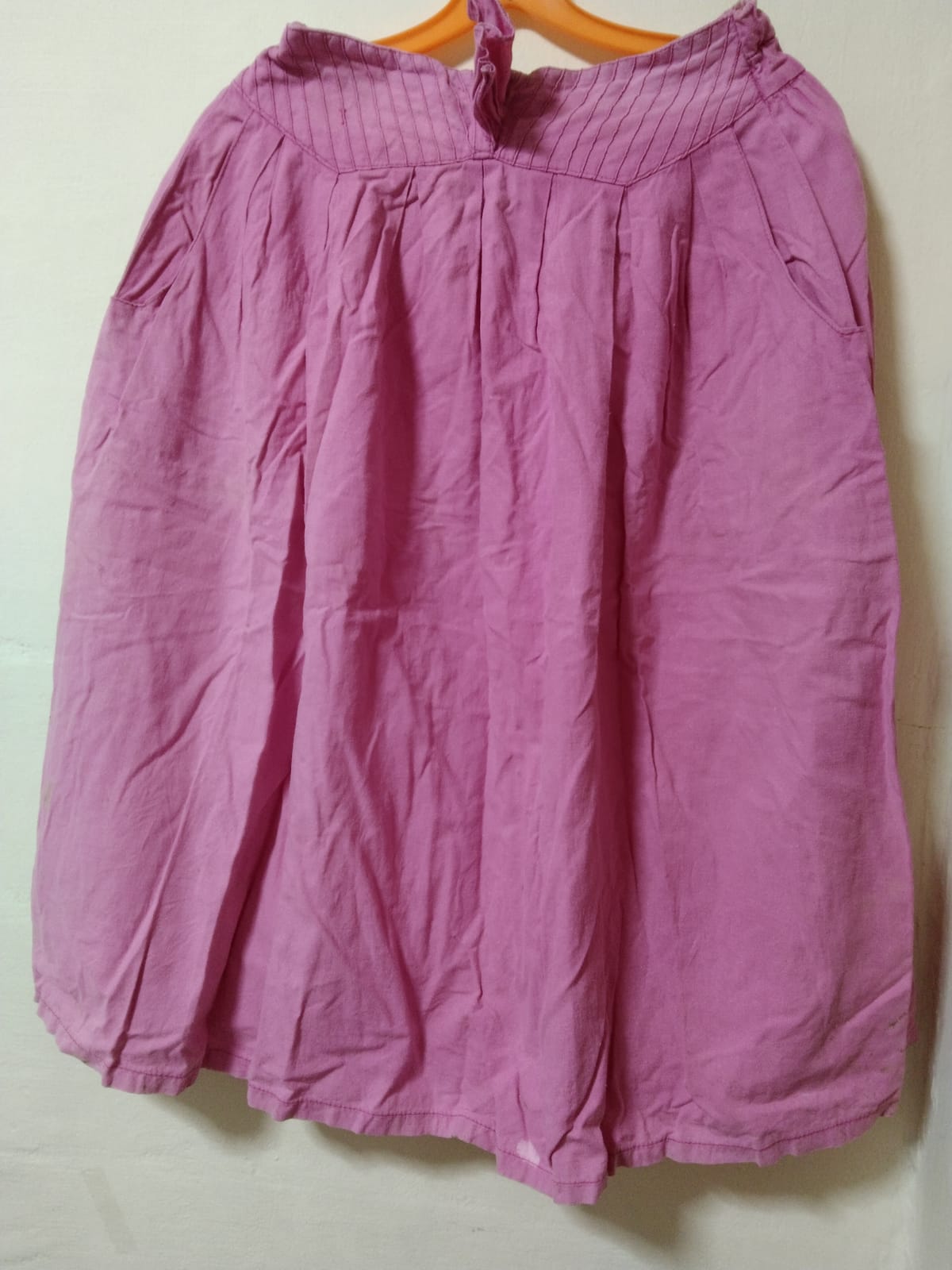 Cute Pink Flowy Skirt