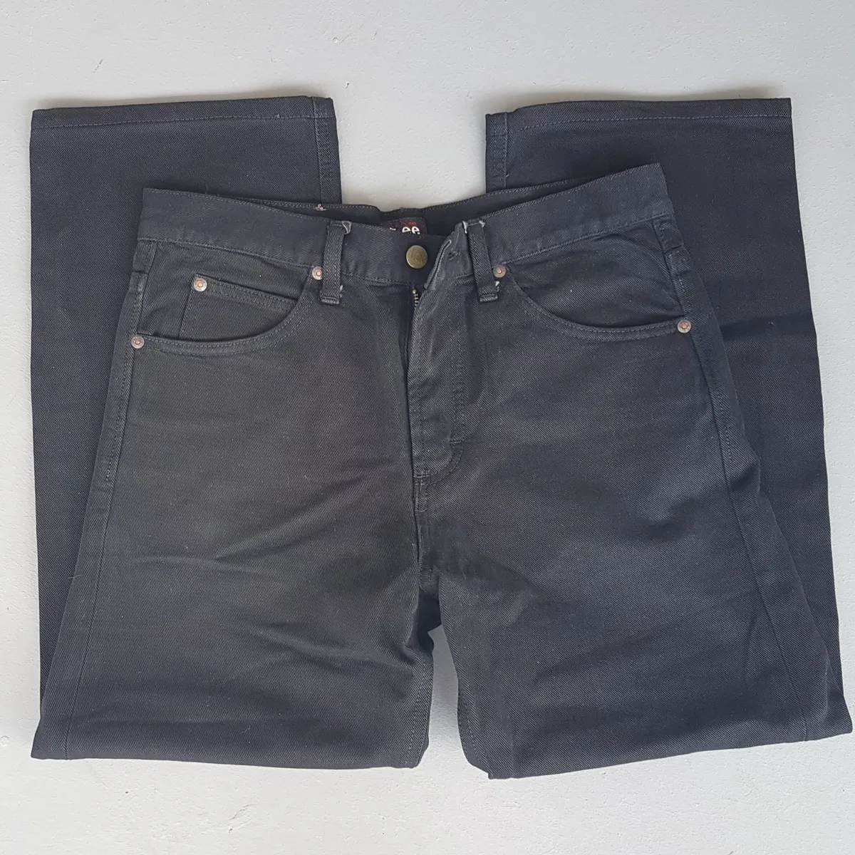 LEE Retro LEE Denim Jeans, Since 1889, Black Work Pants, Sie 31, American Classic, Cool Bottoms, Sleek Designer wear, Yuppie Lifestyle, Timeless Appeal, Sophistication, Streetwise, Roadster, Urban Style, Pop Culture, Hip Hop, Rock Star, Cult Street Fashion - Photo 8