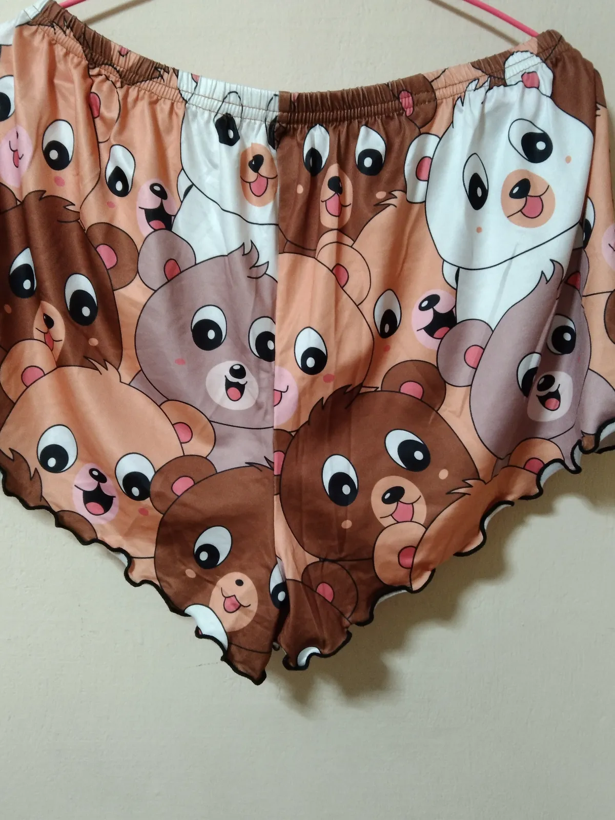 Kawaii Bear Print Tank Top + Short  - Photo 2