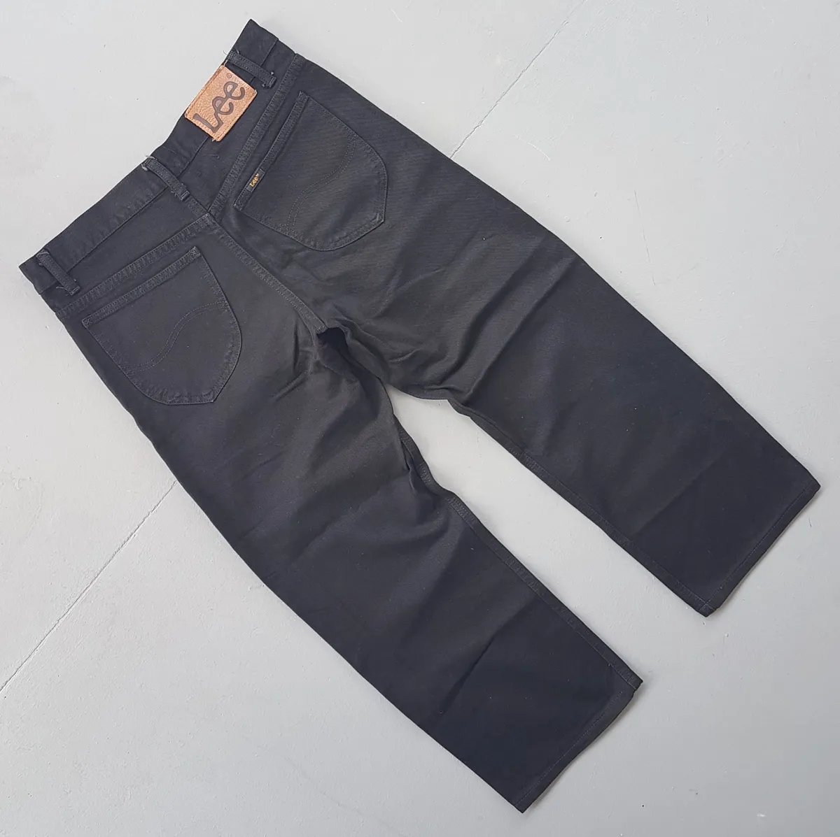 LEE Retro LEE Denim Jeans, Since 1889, Black Work Pants, Sie 31, American Classic, Cool Bottoms, Sleek Designer wear, Yuppie Lifestyle, Timeless Appeal, Sophistication, Streetwise, Roadster, Urban Style, Pop Culture, Hip Hop, Rock Star, Cult Street Fashion - Photo 2