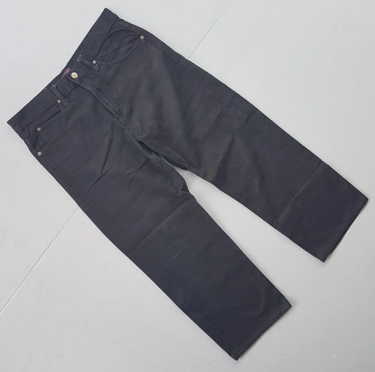 LEE Retro LEE Denim Jeans, Since 1889, Black Work Pants, Sie 31, American Classic, Cool Bottoms, Sleek Designer wear, Yuppie Lifestyle, Timeless Appeal, Sophistication, Streetwise, Roadster, Urban Style, Pop Culture, Hip Hop, Rock Star, Cult Street Fashion