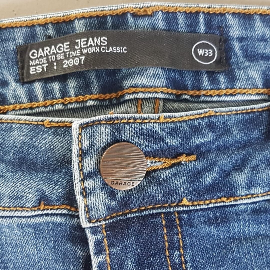 Vintage Garage Blue Denim Skinny Jeans - Photo 2