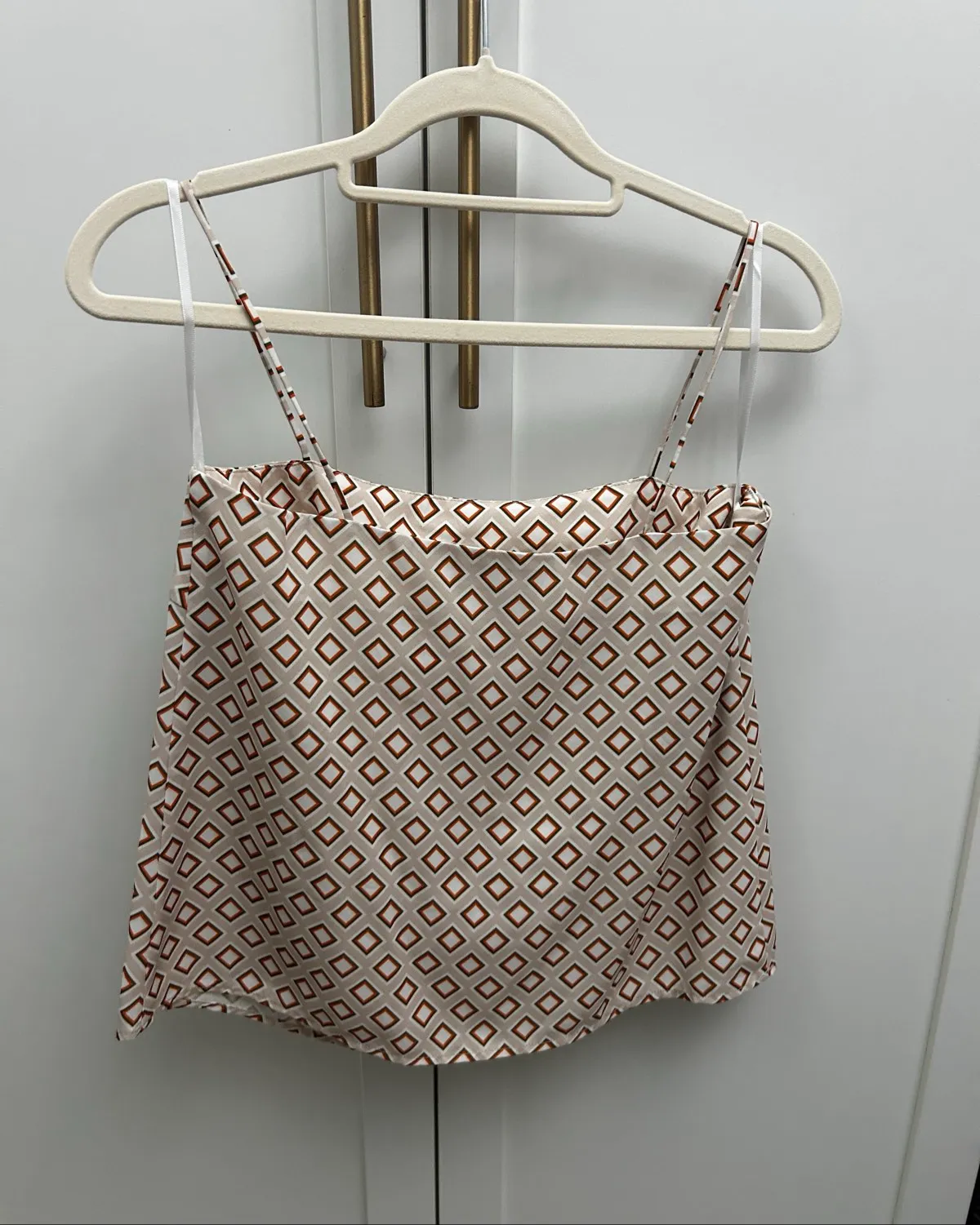 Love, Bonito Love, bonito diamond print sleeveless top - Photo 2