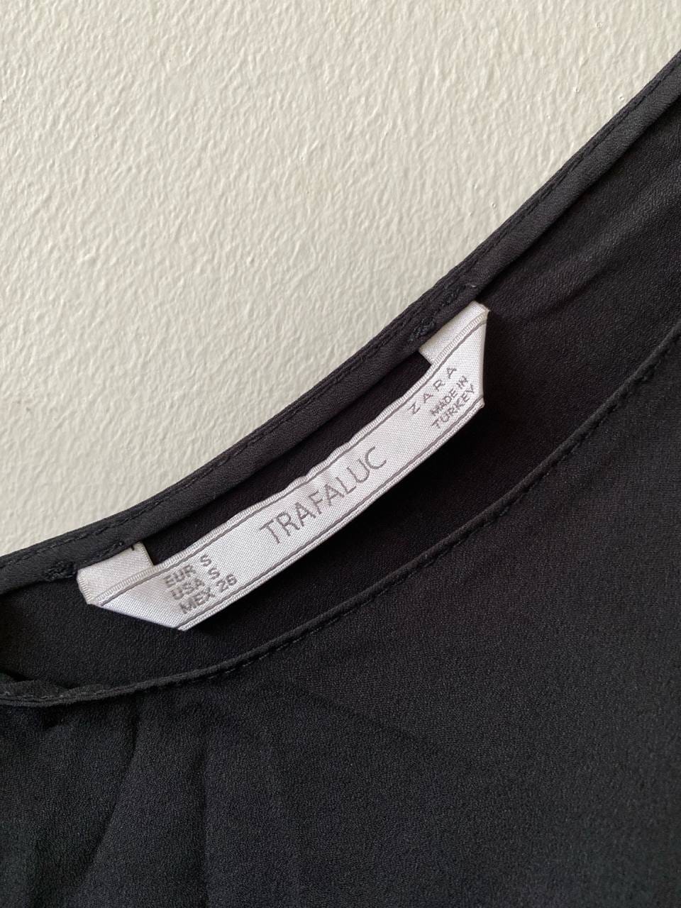 Zara ZARA Sleeveless Navy Striped Onesie/Cover up (EUR S / MEX 26) - Photo 2