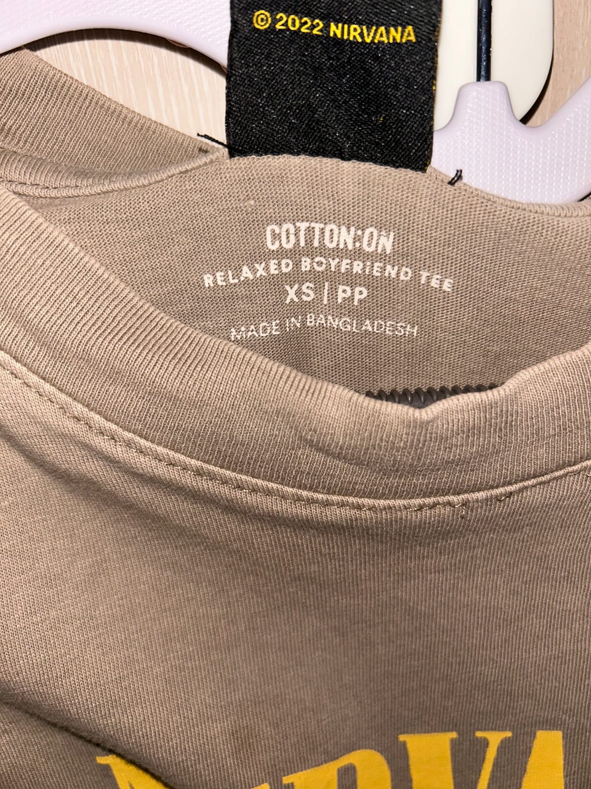 Cotton on Cotton On Nirvana t shirt oversize - Photo 2