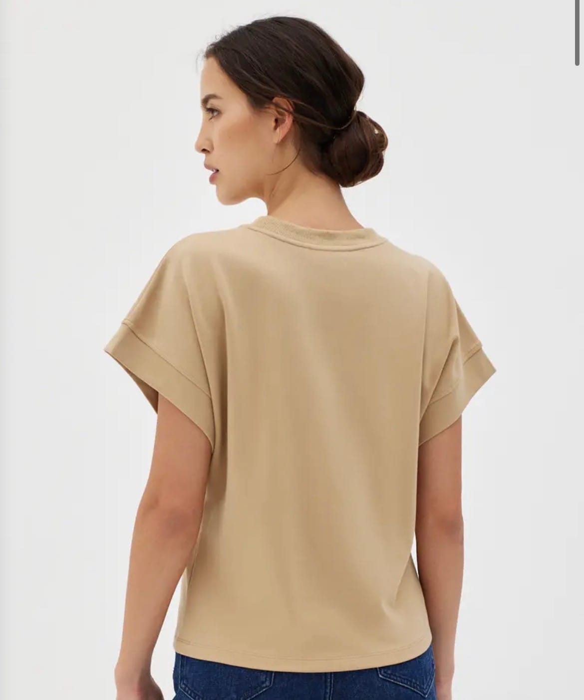 Love Bonito Kenadi Relaxed Jersey Tee - Photo 4