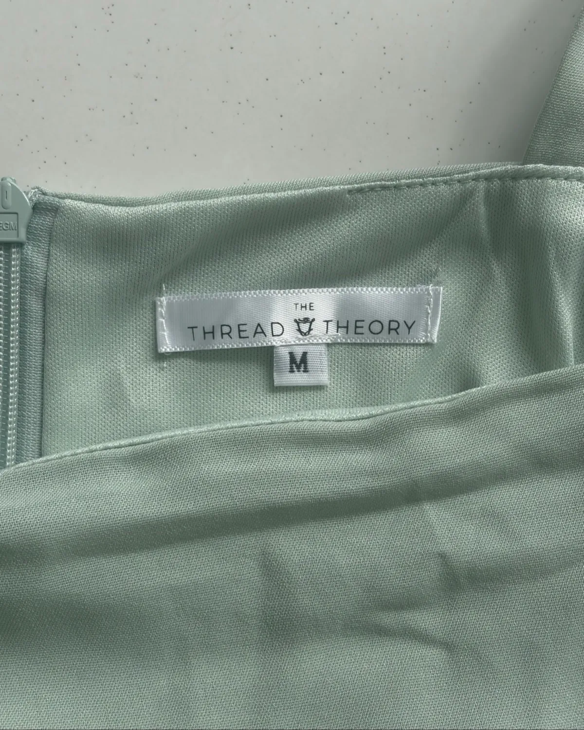 The Thread Theory Chic Sage Green Midi Dress - Photo 2