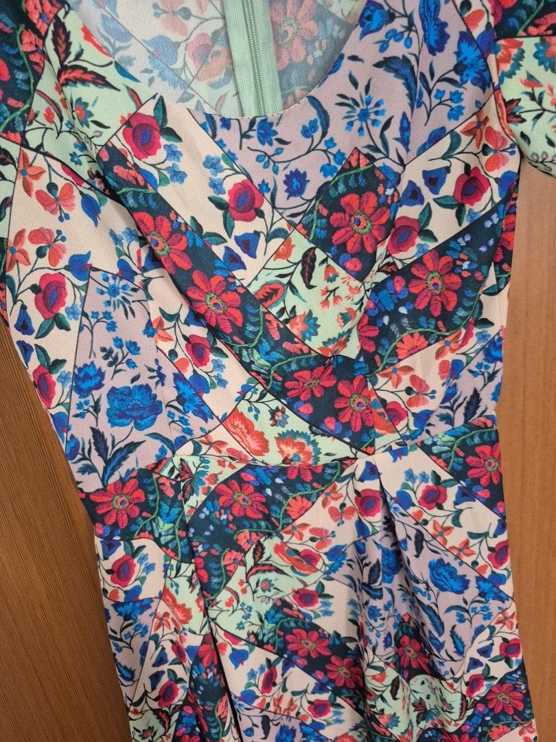 Love (from ASOS) Cute Floral Patchwork Dress - XS (ASOS) - Photo 3