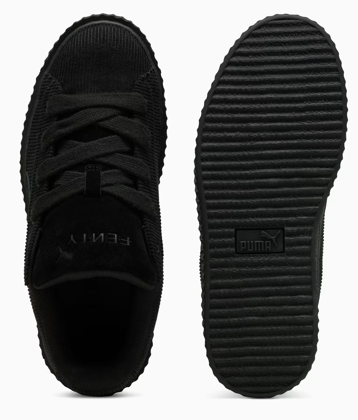 Puma FENTY x PUMA Creeper Phatty In Session Corduroy Black-Gold (UK 5 / EUR 38 / US 6) - Photo 6