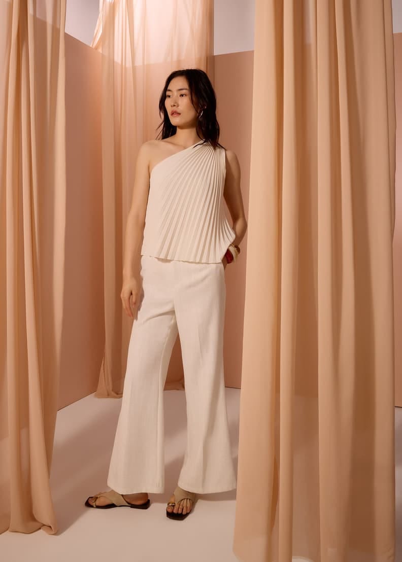 Love, Bonito Love Bonito Wei Sunray Pleated Toga Top - Photo 3
