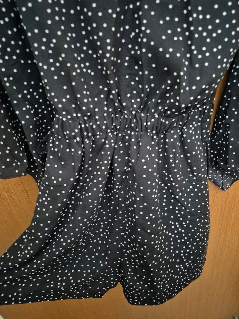 Saturday Club Polka Dot Playsuit - Cute & Comfy Vibes! - Photo 4