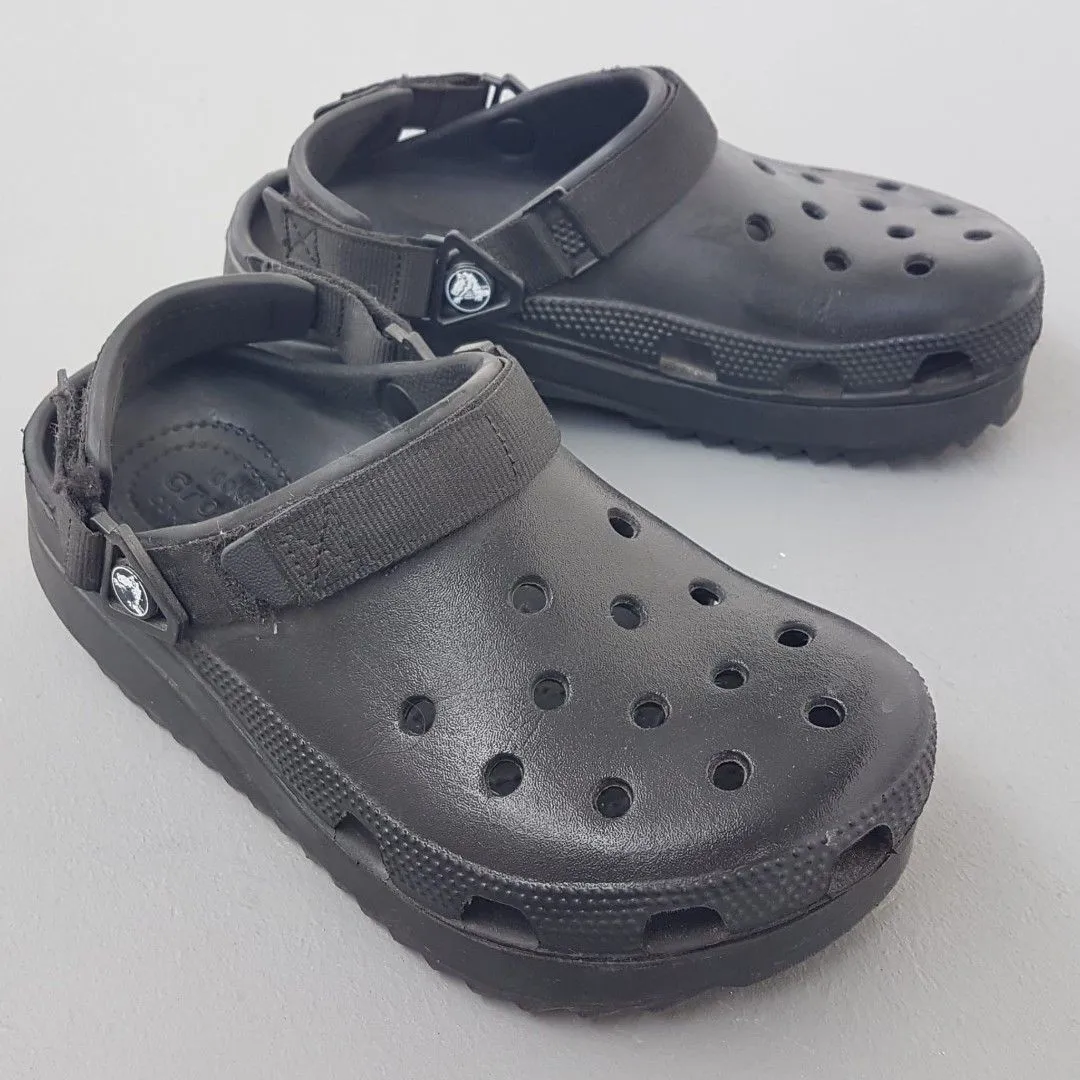 CROCS Crocs Classic Hiker Clogs, US 7, UK 6, EUR 40, Black Crocs Echo Clogs Sandals, Cosmopolitan, Adjustable Strap, Casual Sliders, Cool Slip-on, Everyday Shoes, Timeless Appeal, Urban Style, Sophistication, Pop Culture, Cult Street Fashion, Active Lifestyle - Photo 9