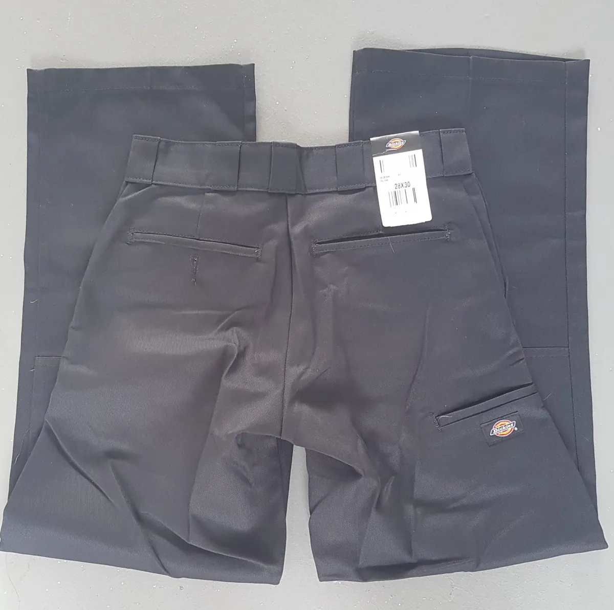 Dickies Brand New Condition with Tag, Original DICKIES Black Pants, 28 x 30, Work Pants, Loose Fit Trousers, Cool Casual Bottoms, Double Knee Twill, Cosmopolitan, Durable Materials, Reinforced Construction, All-Day Comfort, Everyday Fashion - Photo 6