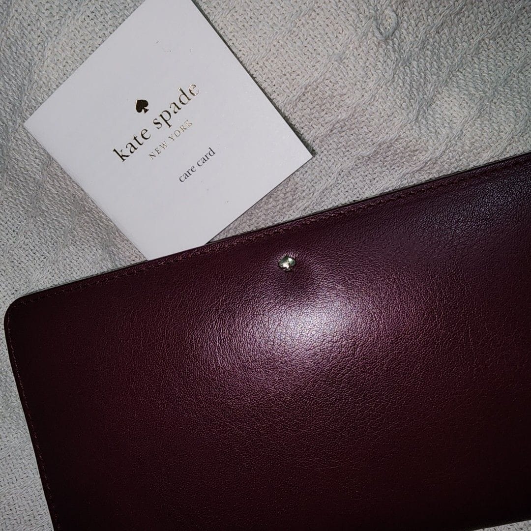 Kate Spade Kate Spade Madison Ave Long Wallet in Bordeaux Red - Photo 6