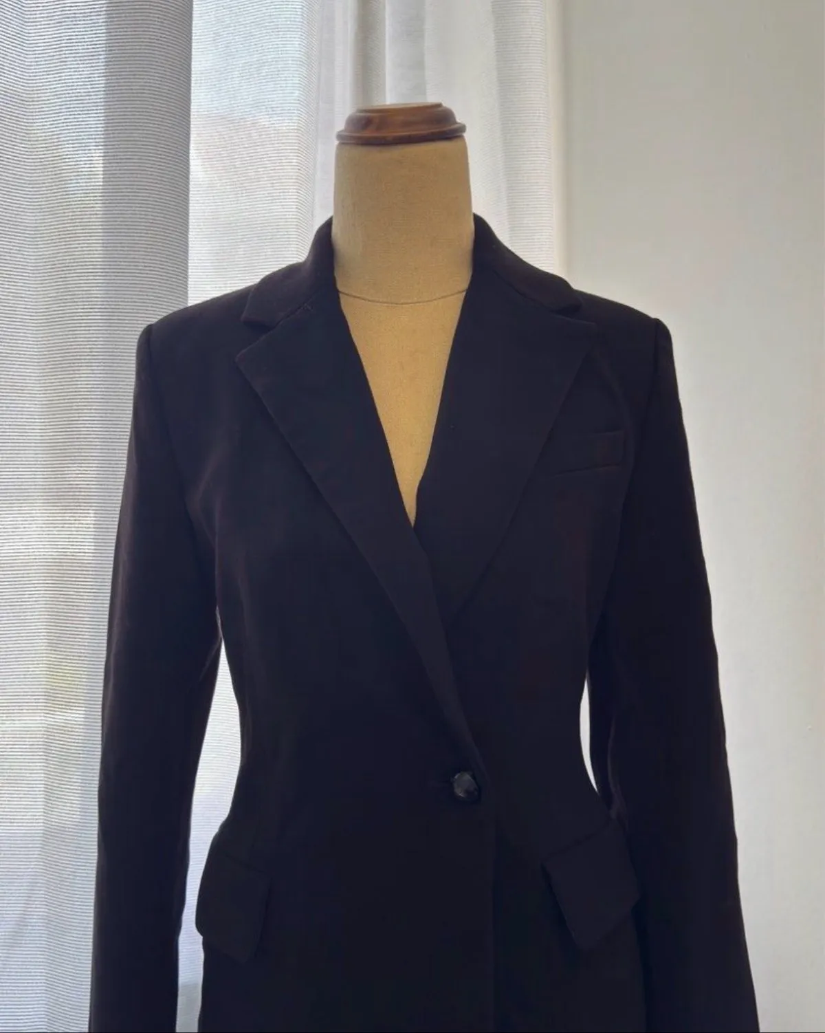 Black Coat Blazer