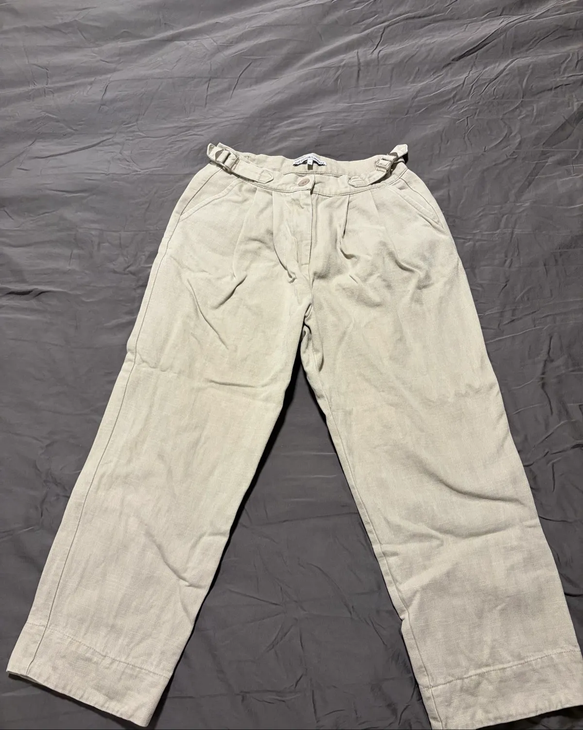 The Editor’s Market High-Rise Pleated Pants - Taupe
