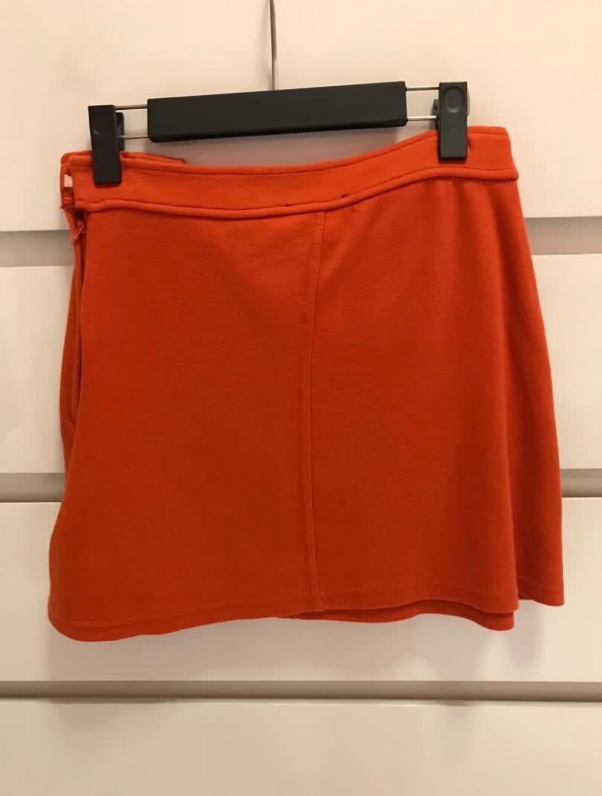 H&M Cute H&M orange mini skirt (XS) - Photo 3