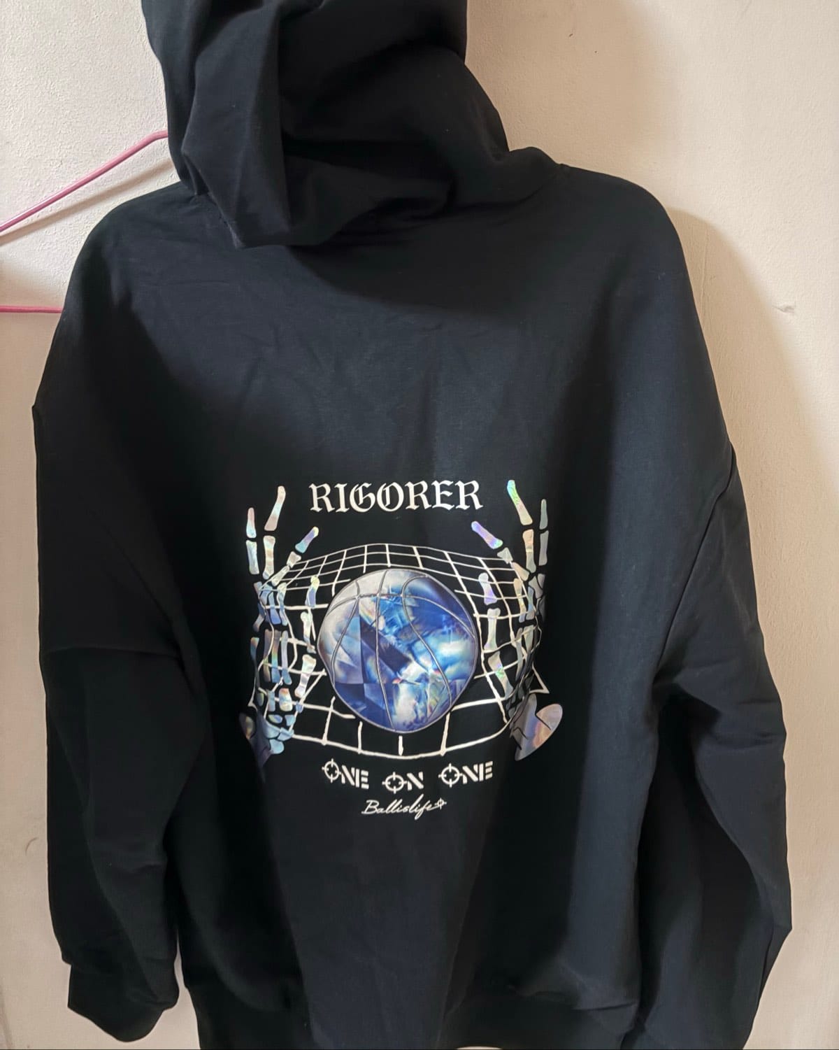 Rigorer Rigorer black hoodie - Photo 2