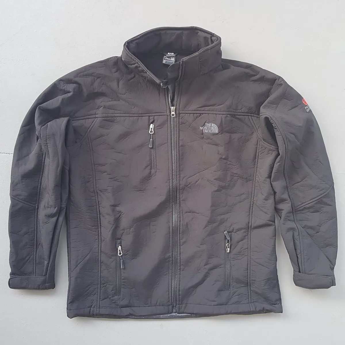 The North Face The North Face Softshell Jacket, Flight Series, RETAIL $180, Detachable Hoody, Cool High Collar, 2XL Zip-Up Coat, 3 Zipper Pockets, Fleece Lining, Cosmopolitan, High Performance, Essential Travel Outerwear, Luxury Living, Winter Holidays - Photo 7