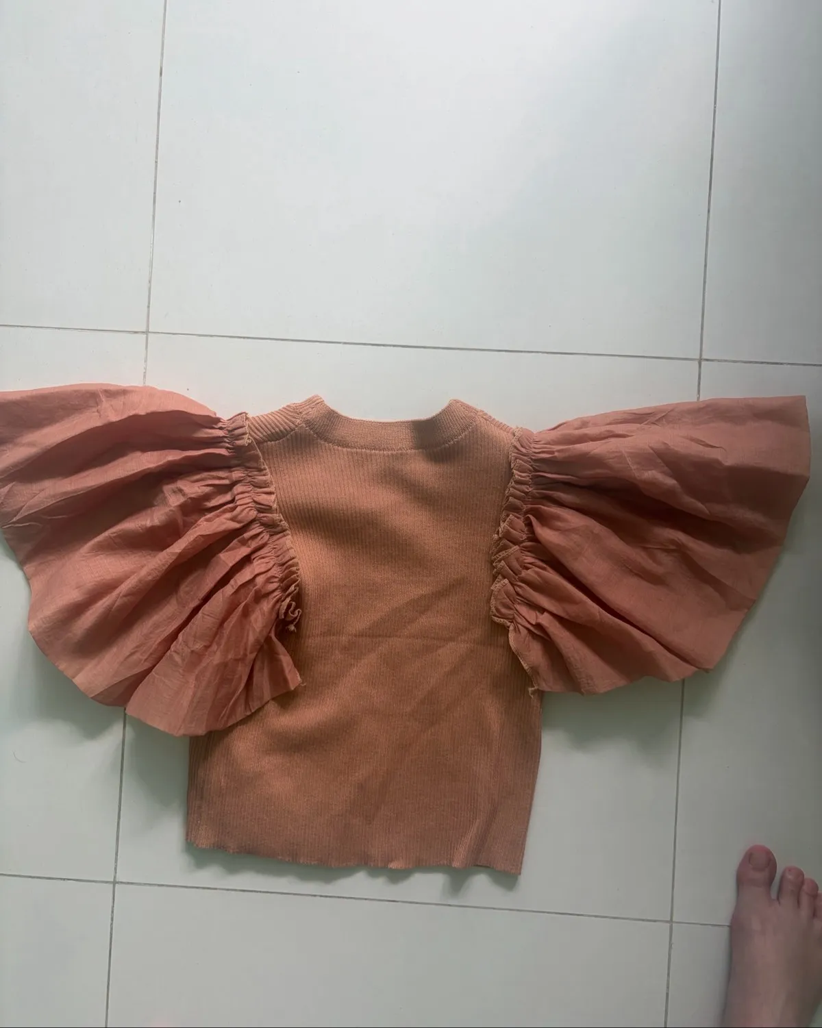 Trendy Puff Sleeve Top - Photo 2