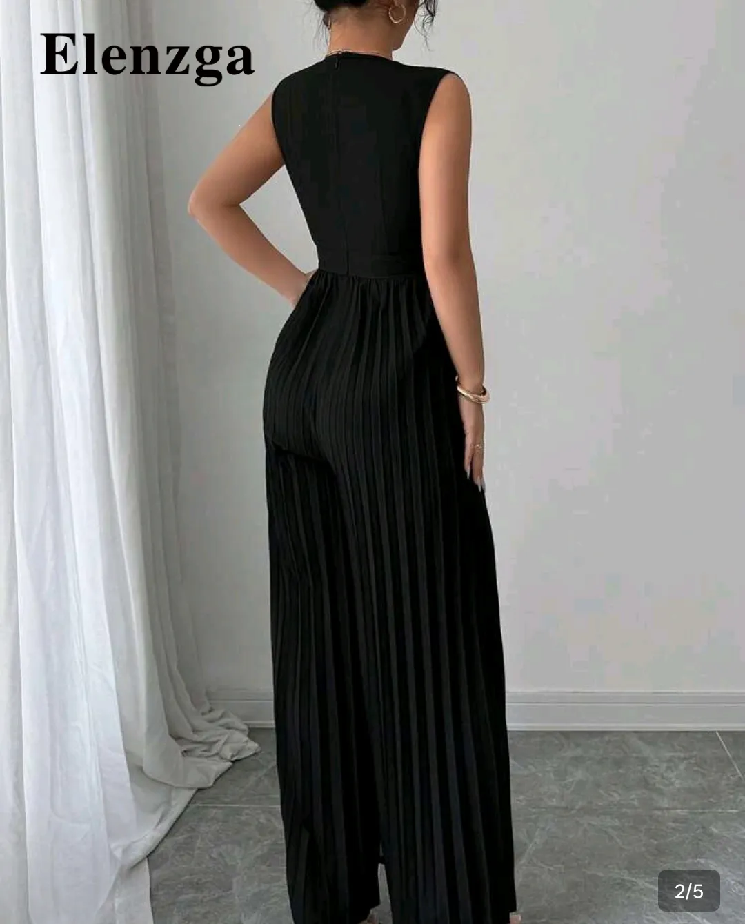 Elenzga Elenzga Monochrome Jumpsuit - Photo 2