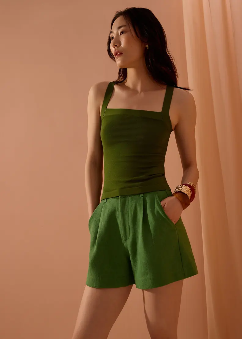 Love, Bonito Love Bonito Frankie Textured Classic Bermuda Shorts - Photo 5