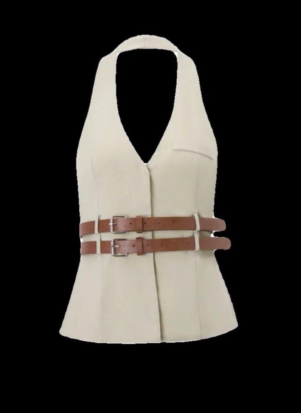 Chic Halter Neck Vest
