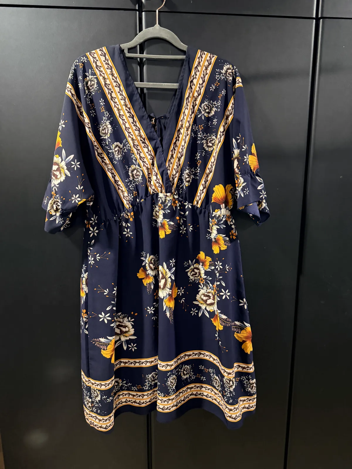 Floral Boho Midi Dress