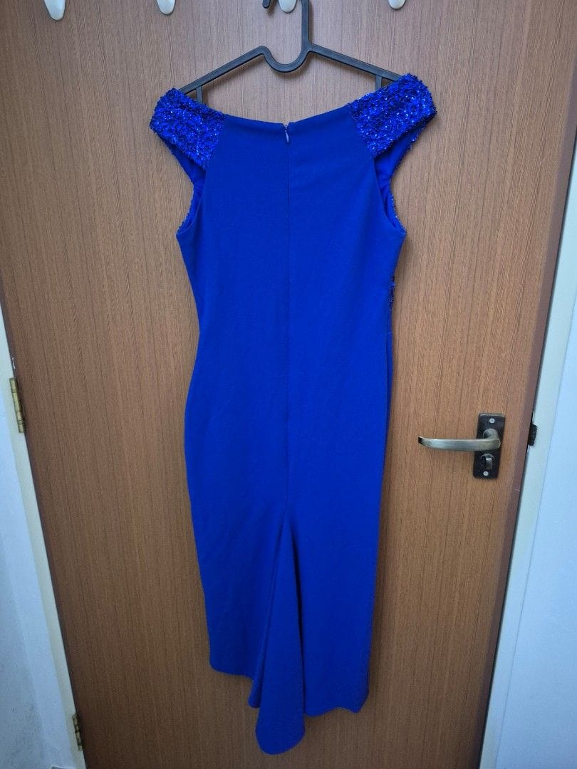 Godiva Godiva Blue Sequin Dress (UK 8) – Perfect for Glam Nights! - Photo 4