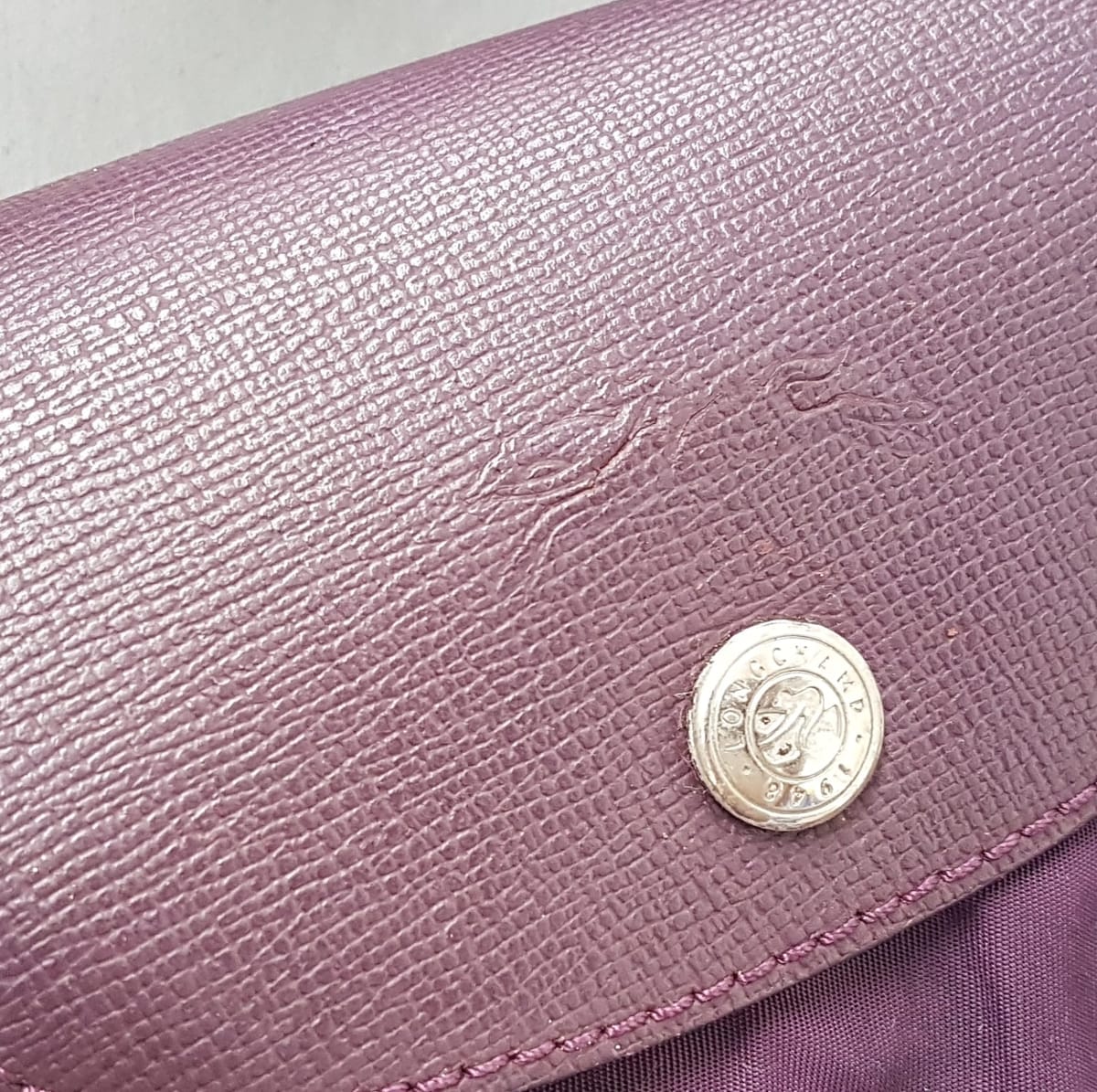LONGCHAMP Longchamp Le Pliage Neo XS Shoulder Bag, Original LONG CHAMP Tote Bag, Purple Color, Cosmopolitan, Cool & Inspiration, Crossbody Strap, Sling Bag, Haute Couture, Luxury Canvas Designer Bag, Sleek Leather Handle & Flap, Urban Style, Pop Culture - Photo 3