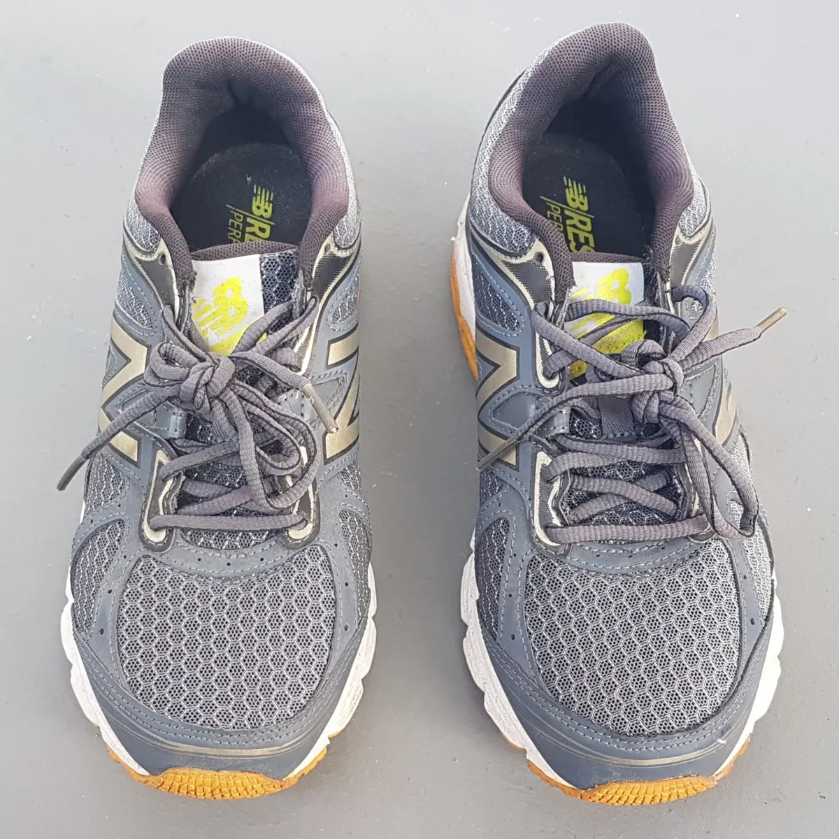 New Balance Original New Balance Running Shoes, US 7, UK 6.5, EU 40, CM 25, NB 565 TECHRIDE Model, Cosmopolitan, Dark Grey, Silver N Logo, Neon Yellow Accents, Active Lifestyle, Timeless Appeal, Urban Style, Everyday Fashion Sneakers - Photo 8