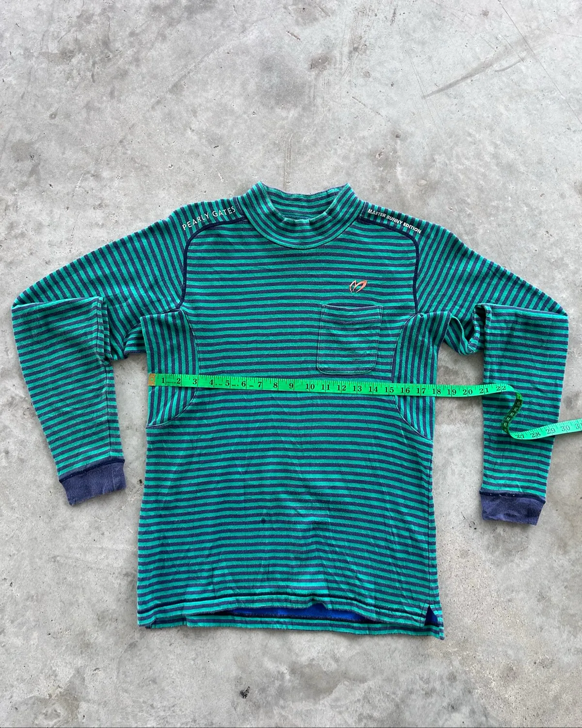 Pearly Gates Striped Pearly Gates Long Sleeve Top - Photo 6
