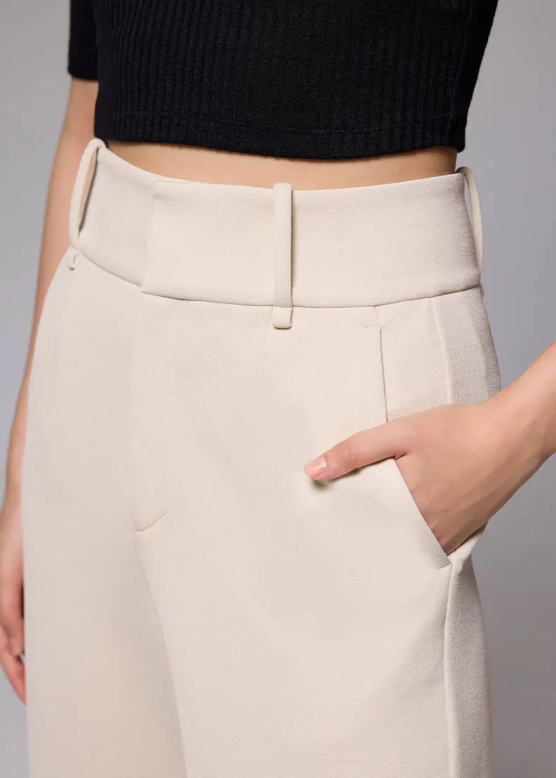 Love, Bonito BNWOT Love Bonito Leggy Mentari High Waist Straight Leg Pants - Photo 3